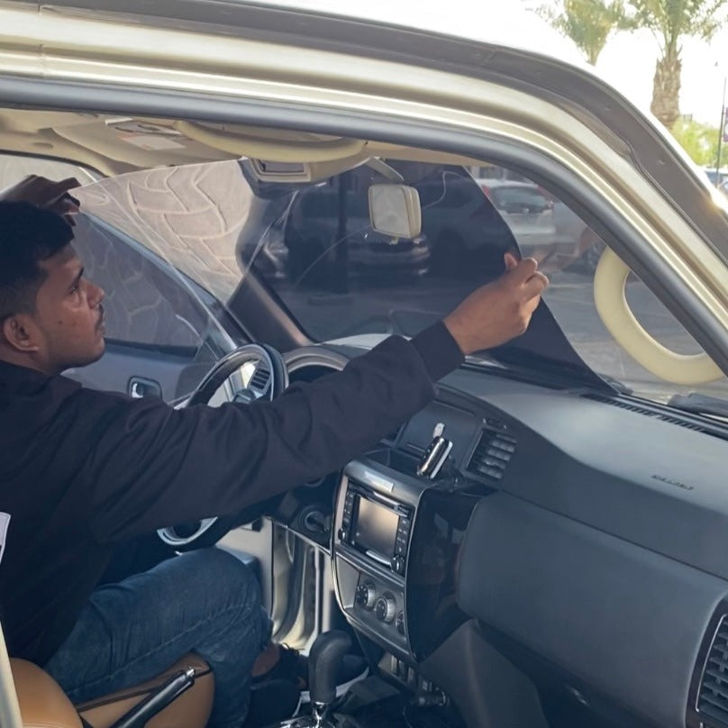 Front Windshield Removable Tint - USA