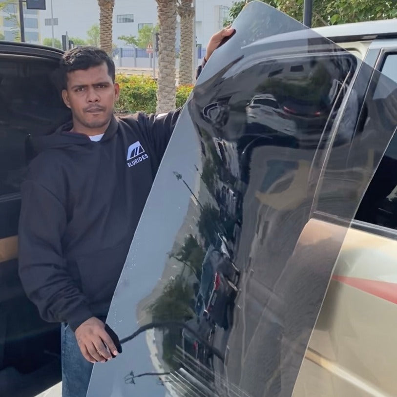 Front Windshield Removable Tint - USA