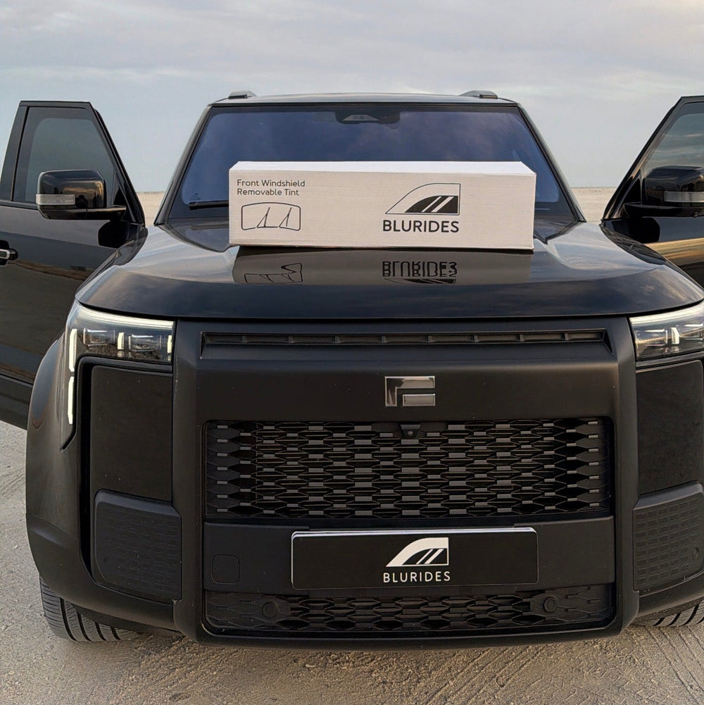 Removable Front Windshield Tint