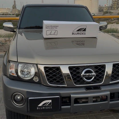Removable Front Windshield Tint Only